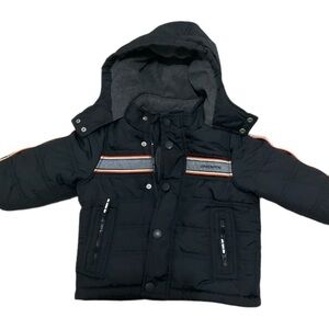 London Fog Baby Boy Puffer Jacket Fleece Lined Size 24M